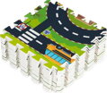 ECOTOYS Pěnové puzzle Městečko