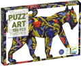 DJECO Obrysové puzzle Panter 150 dílků