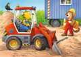 RAVENSBURGER Moje první puzzle Zvířata na staveništi 4v1 (2,4,6,8 dílků)