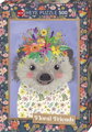 HEYE Puzzle Floral Friends: Veselý ježek 500 dílků