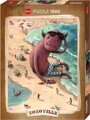 HEYE Puzzle Zozoville: Lážo Plážo 1500 dílků