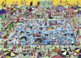HEYE Puzzle Cartoon Classics: Zchlaďte se 1000 dílků