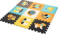 KIK Pěnové puzzle Barevná zvířátka (28x28)