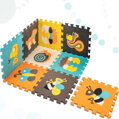 KIK Pěnové puzzle Barevná zvířátka (28x28)
