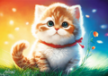 TREFL Puzzle UFT Cuteness Overload: Kouzelné kotě 500 dílků