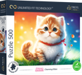 TREFL Puzzle UFT Cuteness Overload: Kouzelné kotě 500 dílků