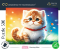 TREFL Puzzle UFT Cuteness Overload: Kouzelné kotě 500 dílků