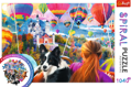 TREFL Spiral puzzle Festival horkovzdušných balonů 1040 dílků