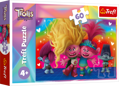 TREFL Puzzle Trollové 3: Přátelští Trollové 60 dílků