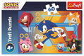 TREFL Puzzle Sonic v akci 60 dílků