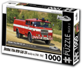 RETRO-AUTA Puzzle TRUCK č.5 Škoda 706 RTH CAS 25 hasičský vůz (1960-1964) 1000 dílků