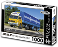 RETRO-AUTA Puzzle TRUCK č.16 Liaz 100.47 s návěsem BSS NV 31.23.22 (1977-1984) 1000 dílků