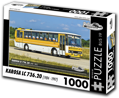 RETRO-AUTA Puzzle BUS č.19 KAROSA LC 736.20 (1984 - 1997) 1000 dílků
