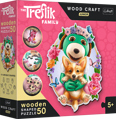 Wood Craft Origin puzzle Šťastní Treflíci 50 dílků