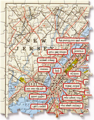 GALISON Panoramatické puzzle Mapa filmového New Yorku 1000 dílků