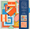 GALISON Posuvné dřevěné puzzle Frank Lloyd Wright: Imperial Hotel 2v1 (16 dílků)