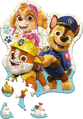 TREFL Wood Craft Junior puzzle Tlapková patrola 50 dílků