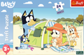 TREFL Puzzle Bluey a její skvělý den MAXI 24 dílků