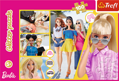 TREFL Třpytivé puzzle Barbie 100 dílků