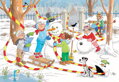 JUMBO Puzzle JvH Junior 10: Sněhulák 150 dílků