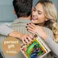 WOODEN CITY Dřevěné puzzle Barevná žabka 250 dílků EKO