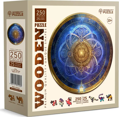 WOODEN CITY Dřevěné puzzle Modrý zvěrokruh 250 dílků EKO