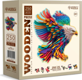WOODEN CITY Dřevěné puzzle Bystrý orel 250 dílků EKO