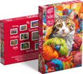 CHERRY PAZZI Puzzle Kočičí vrtochy 500 dílků