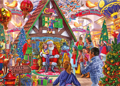 GIBSONS Puzzle Navštivte Santu 1000 dílků