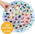 WOODEN CITY Dřevěné puzzle Pestrobarevný pták 505 dílků EKO