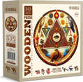 WOODEN CITY Dřevěné puzzle Oko vesmíru 505 dílků EKO