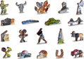 WOODEN CITY Dřevěné puzzle Hlavní ulice 2v1, 505 dílků EKO