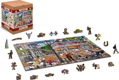 WOODEN CITY Dřevěné puzzle Hlavní ulice 2v1, 505 dílků EKO