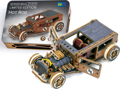 WOODEN CITY 3D puzzle Automobil Hot Rod Limitovaná edice 142 dílů