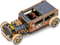 WOODEN CITY 3D puzzle Automobil Hot Rod Limitovaná edice 142 dílů