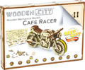 WOODEN CITY 3D puzzle Motorka Café Racer 85 dílů