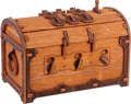 WOODEN CITY 3D dřevěné puzzle Escape room: Truhla s pokladem 165 dílků