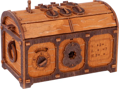 WOODEN CITY 3D dřevěné puzzle Escape room: Truhla s pokladem 165 dílků