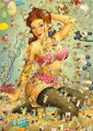 HEYE Puzzle Život Insta-dívky 1000 dílků