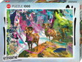 HEYE Puzzle Rebrush! Velké rohy 1000 dílků