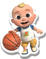 TREFL Baby puzzle Cocomelon 4v1 (2,3,4,5 dílků)