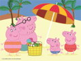 DINO Obrázkové kostky Prasátko Peppa, 12 kostek