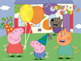 DINO Obrázkové kostky Prasátko Peppa, 12 kostek