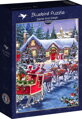BLUEBIRD Puzzle Santa a sáně 1000 dílků
