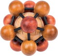PROFESSOR PUZZLE Dřevěný hlavolam Atom