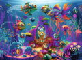 RAVENSBURGER Puzzle Mimozemšťani v oceánu XXL 150 dílků