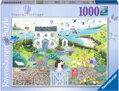 RAVENSBURGER Puzzle Chata na pobřeží 1000 dílků