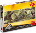 DINO Panoramatické puzzle Jurský svět 150 dílků