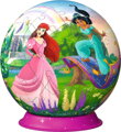 RAVENSBURGER 3D Puzzleball Disney princezny 73 dílků