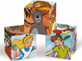 CLEMENTONI Obrázkové kostky Disney pohádky, 6 kostek